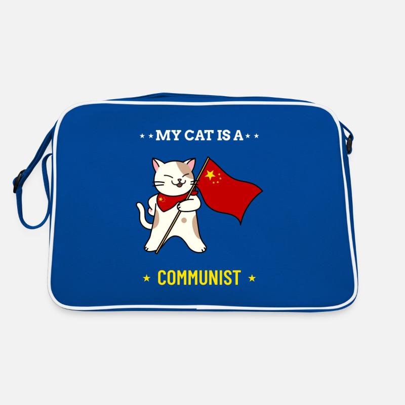 Mon chat est communiste Sac Retro