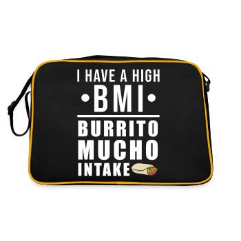 Burrito - Sac Retro - noir/or - Dos