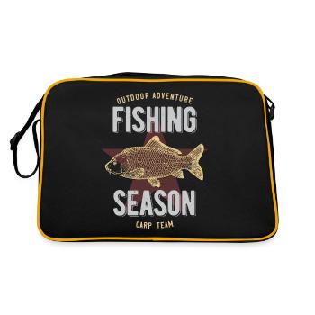 Carp Carp Fishing - Retro Bag - black/gold - Back