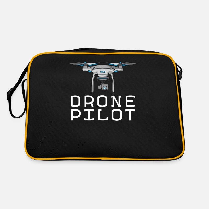 Drone Pilot | Dronen T-shirt Sac Retro