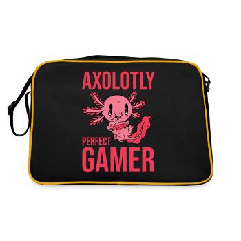 Axolotl Parfait joueur vidéo Axolotl Gaming Fish - Sac Retro - noir/or - Dos