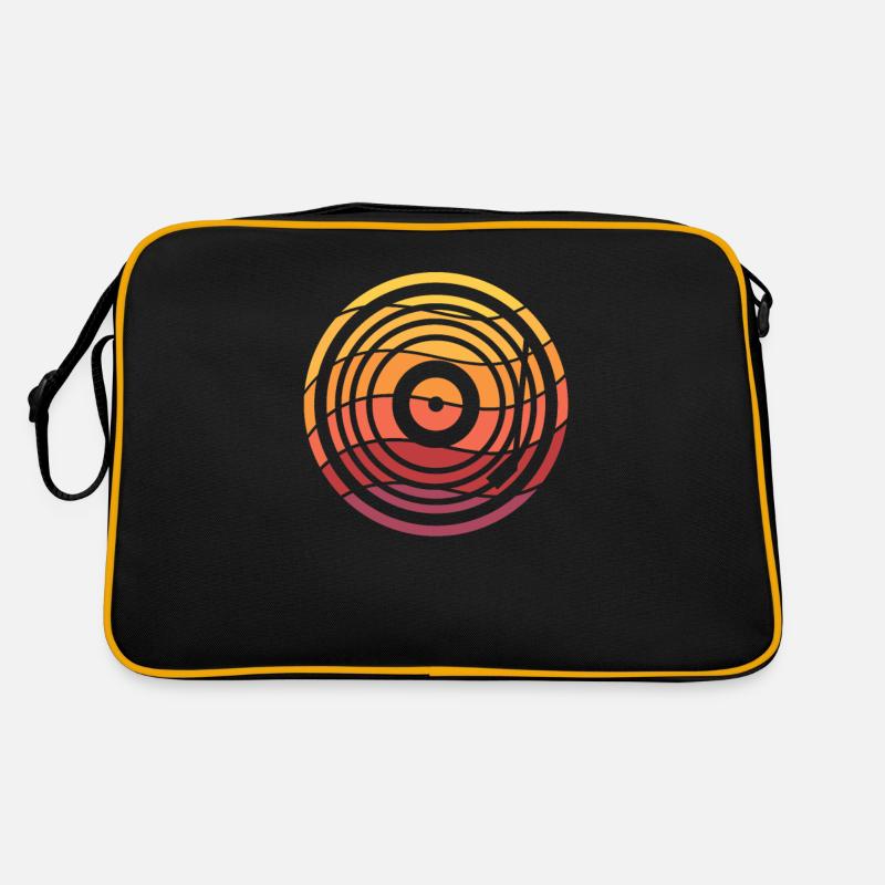 Rétro Vinyle Collectionneur de disques Sac Retro
