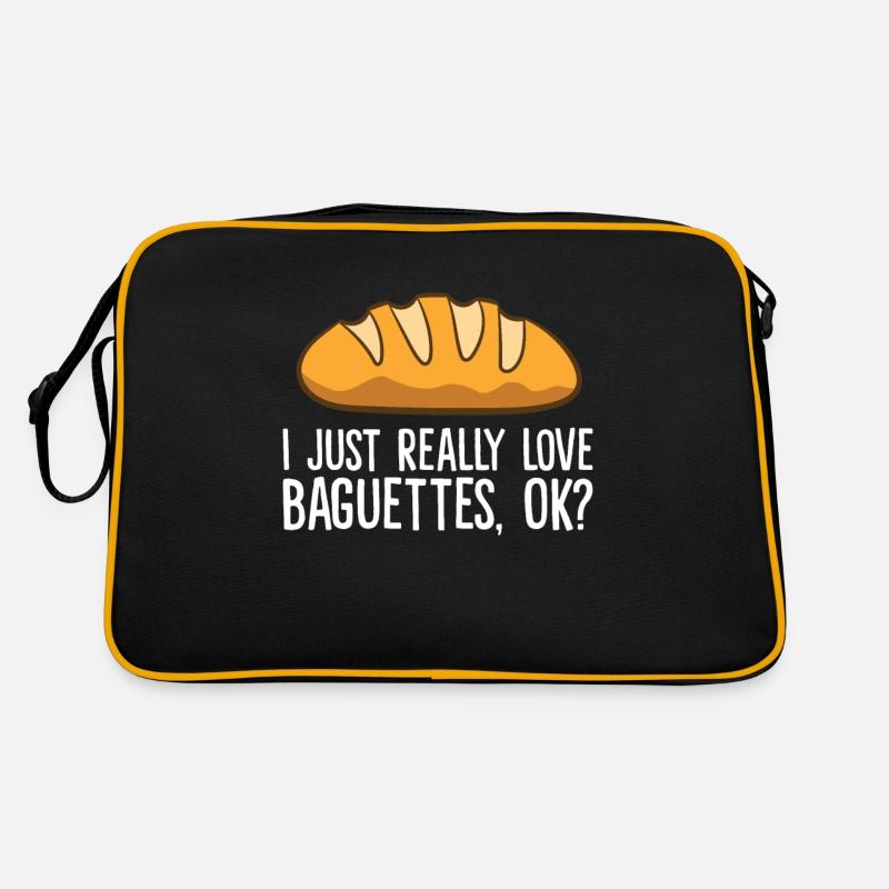 I Just Really Like Baguettes Retro Bag