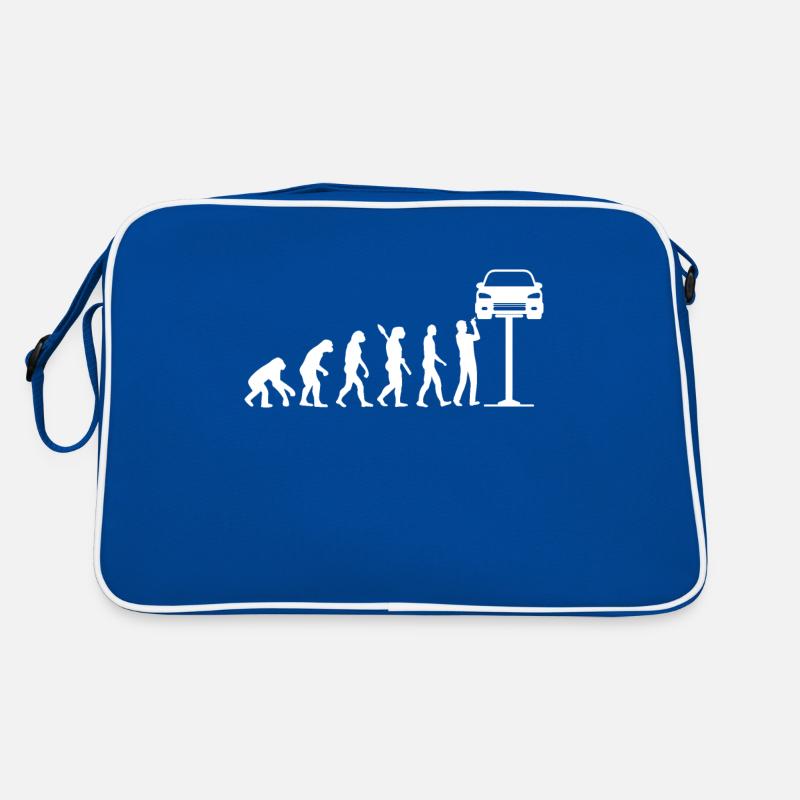 MECHANIKER EVOLUTION Car Mechanic Workshop Team Retro Bag