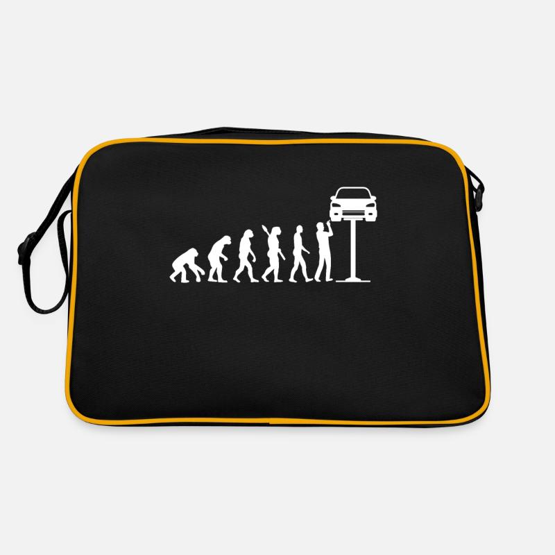 MECHANIKER EVOLUTION Car Mechanic Workshop Team Retro Bag