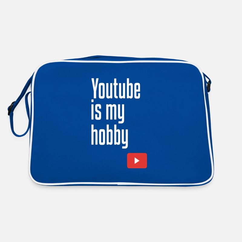 Youtube is my hobby Retro Tasche