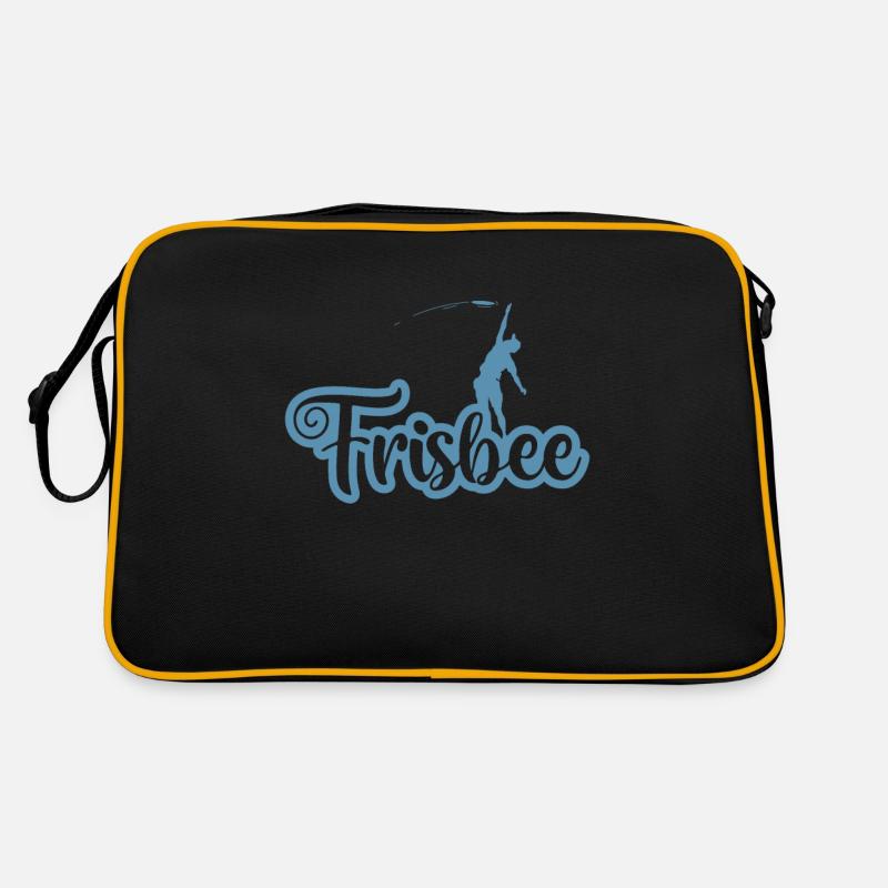 Play Frisbee with friends Retro Bag