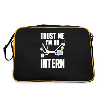 Traineeship Intern - Retro Bag - black/gold - Back