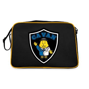 Cavan GAA - Retro Bag - black/gold - Back