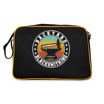 Forgeur forgeur de la cour arrière - Sac Retro - noir/or - Dos