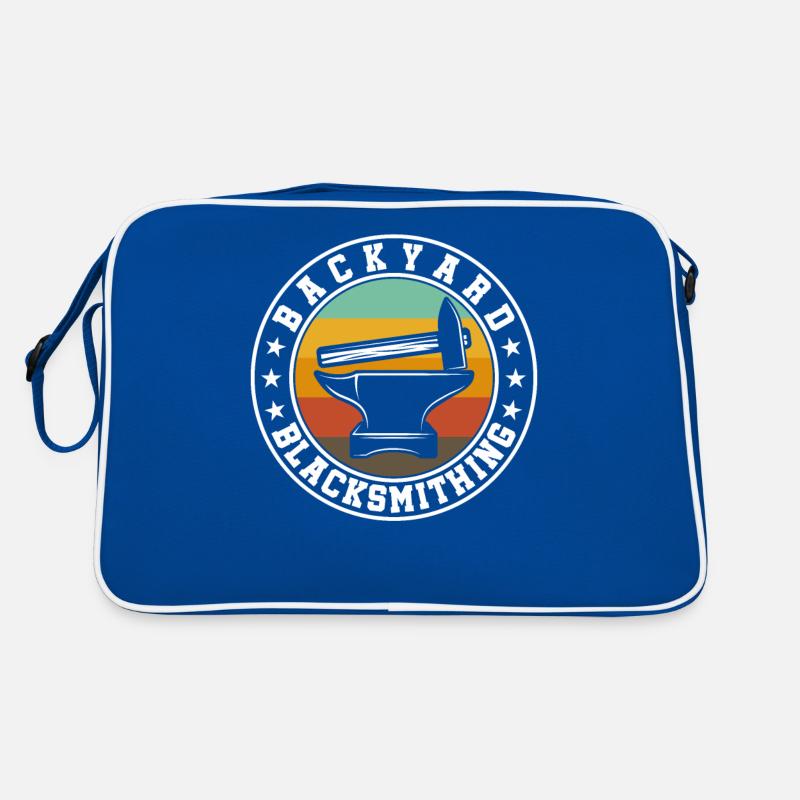 Backyard Forging Art Blacksmith Metal Retro Bag