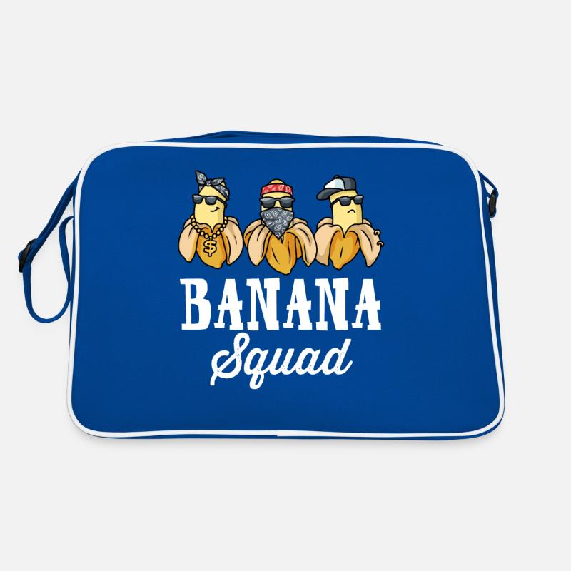 Banana Squad Banane Geschenk Retro Tasche
