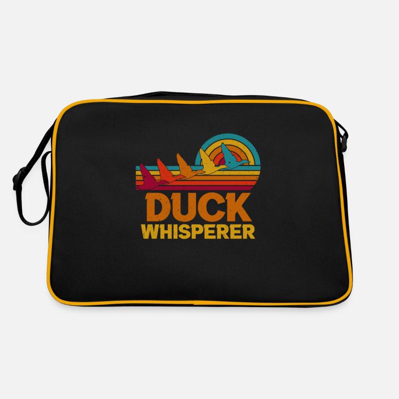 Duck-Whisperer. Retro Tasche