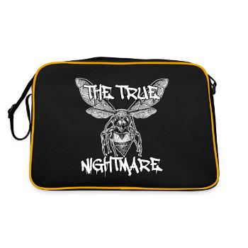 The Asian Hornet - Retro Bag - black/gold - Back