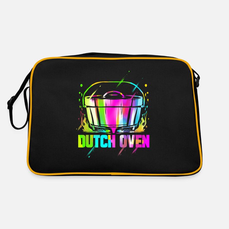 Dutch Oven Artwork - Dopfen Grillmeister Gift Retro Bag