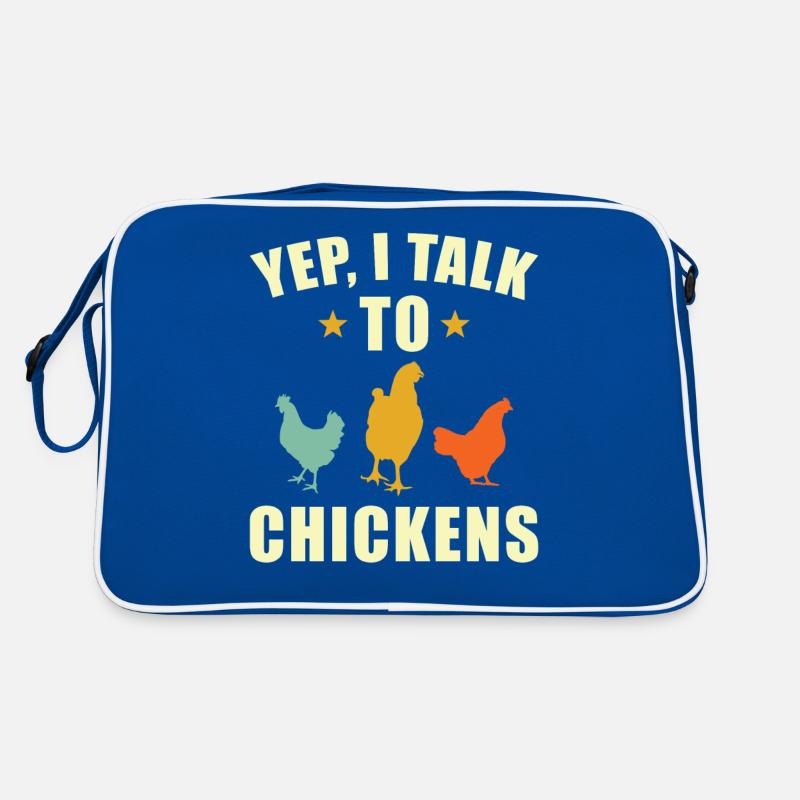 chickens Retro Bag