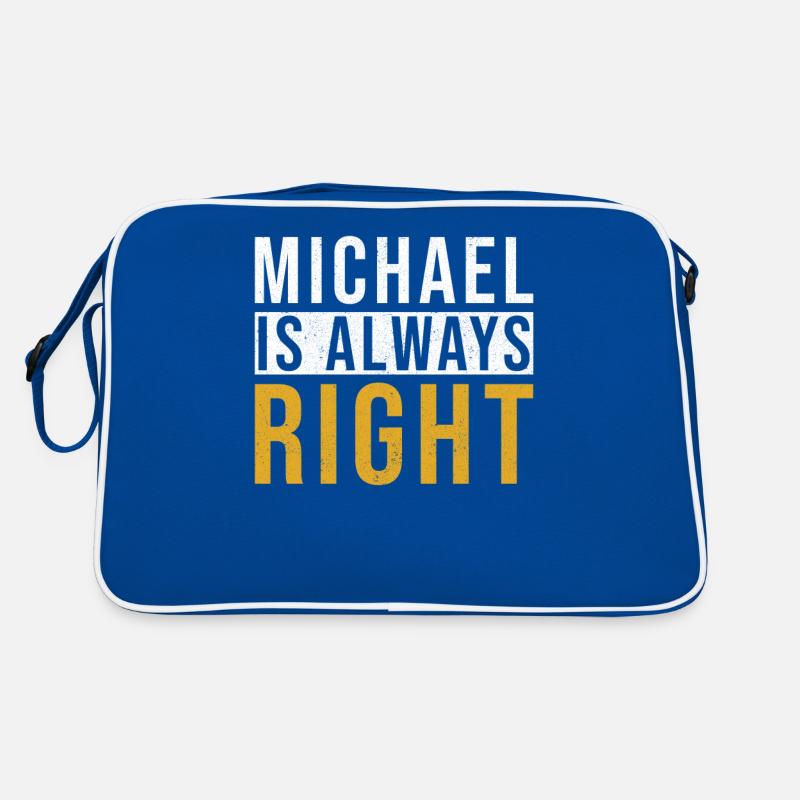 Michael a toujours raison Sac Retro