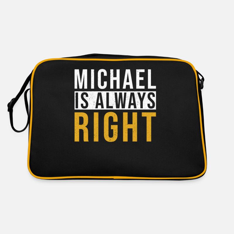 Michael a toujours raison Sac Retro