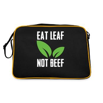 Végétaliens végétaliennes légumes Végétalien - Sac Retro - noir/or - Dos