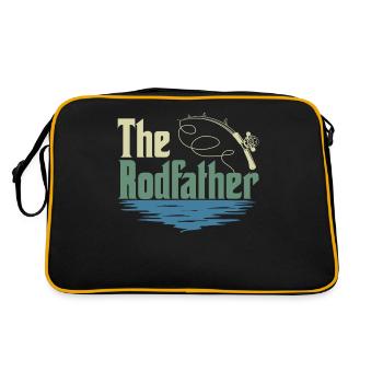 The Rodfather Fishing Rod - Sac Retro - noir/or - Dos