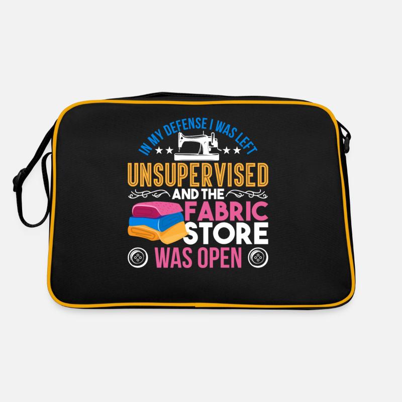 Funny Knitting Design Knitting Knitter Hobby Retro Bag