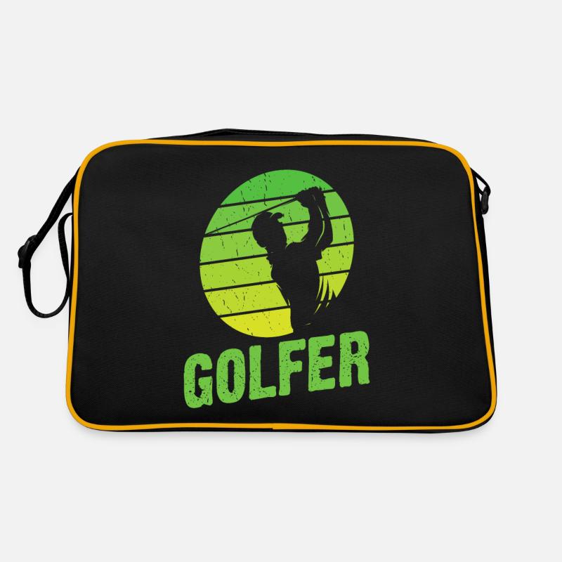 Golf Golfer Golf Course Gift Retro Bag