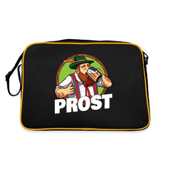 Santé - Deutsches Biers - Sac Retro - noir/or - Dos
