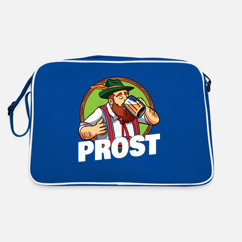 Prost - Deutsches Bier Retro Tasche