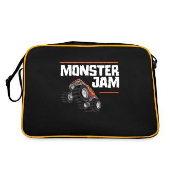 Monster Jam - Retro Bag - black/gold - Back
