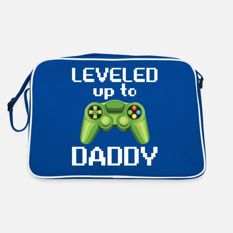 Leveled Up To Daddy Game Controller Sac Retro