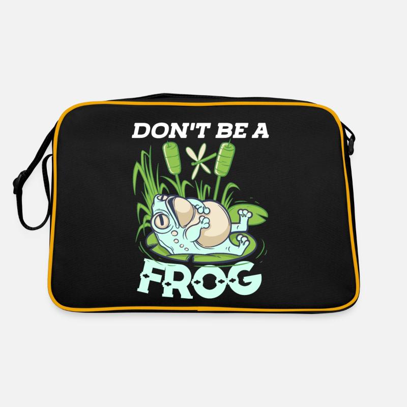 Don't be a frog Retro Bag