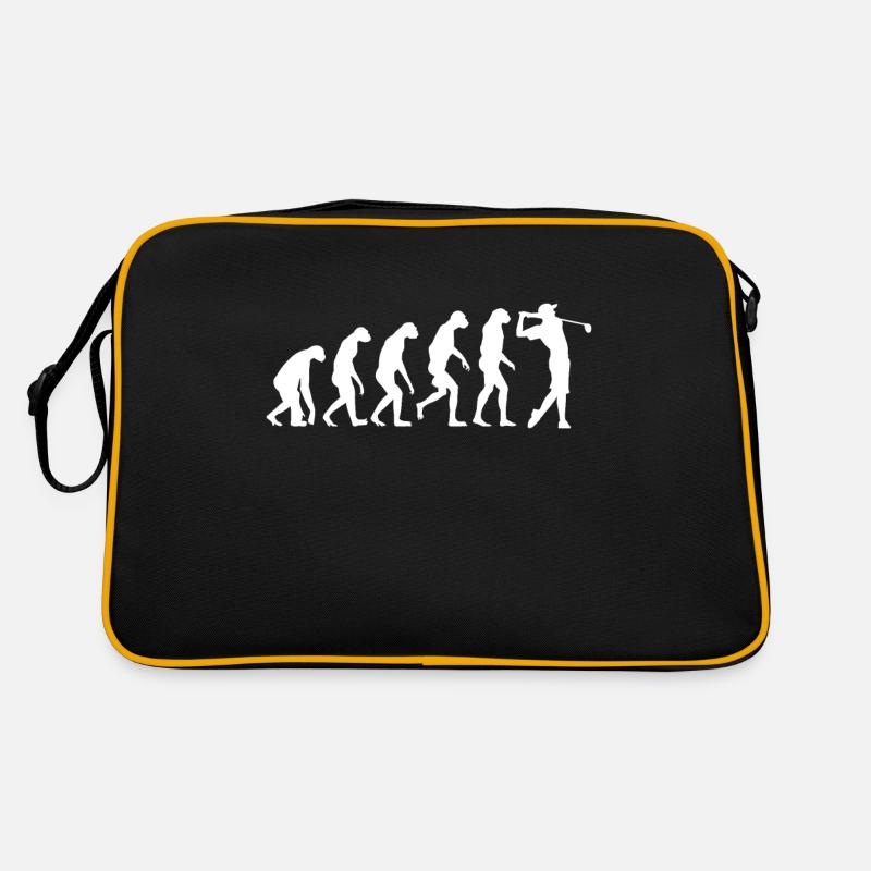 GOLF EVOLUTION Golfer Outfit Golfers Golf Retro Bag