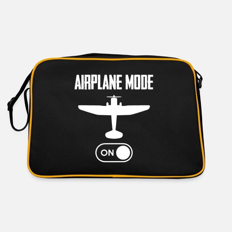 Flugzeug-Modus Retro Tasche