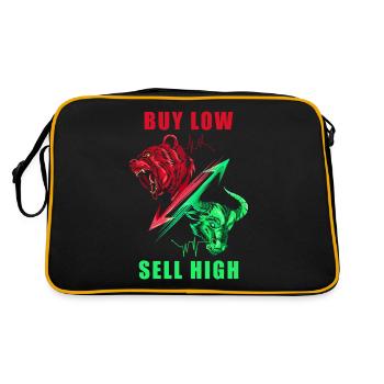 Investor Shares - Retro Bag - black/gold - Back