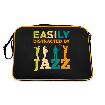 Jazz Musique - Sac Retro - noir/or - Dos
