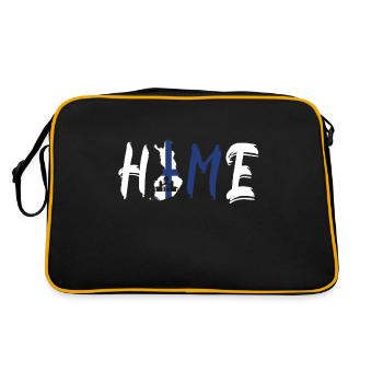 Finlande Home - Sac Retro - noir/or - Dos