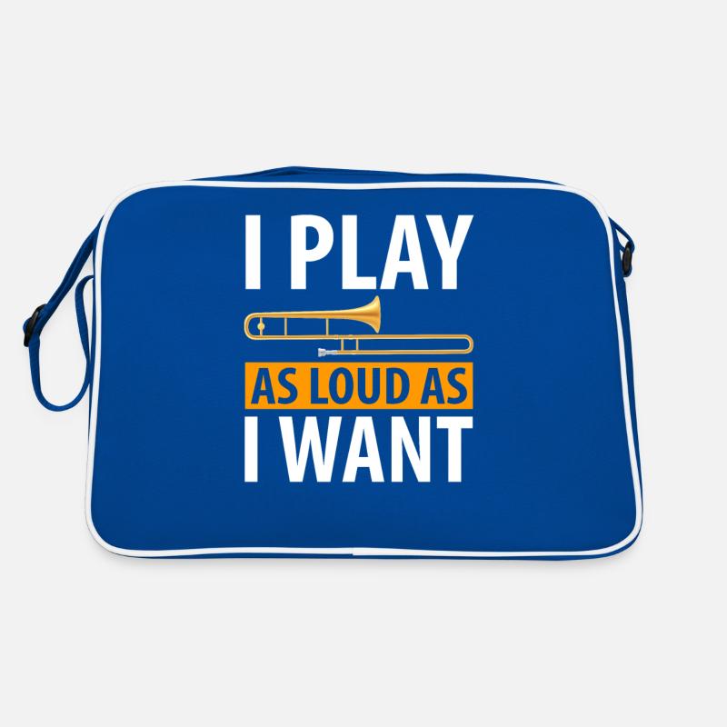 Trombone trombone trombone player gift trombones Retro Bag