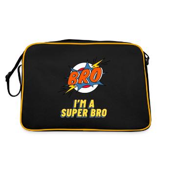 BRO - I 1000 000 - Sac Retro - noir/or - Dos