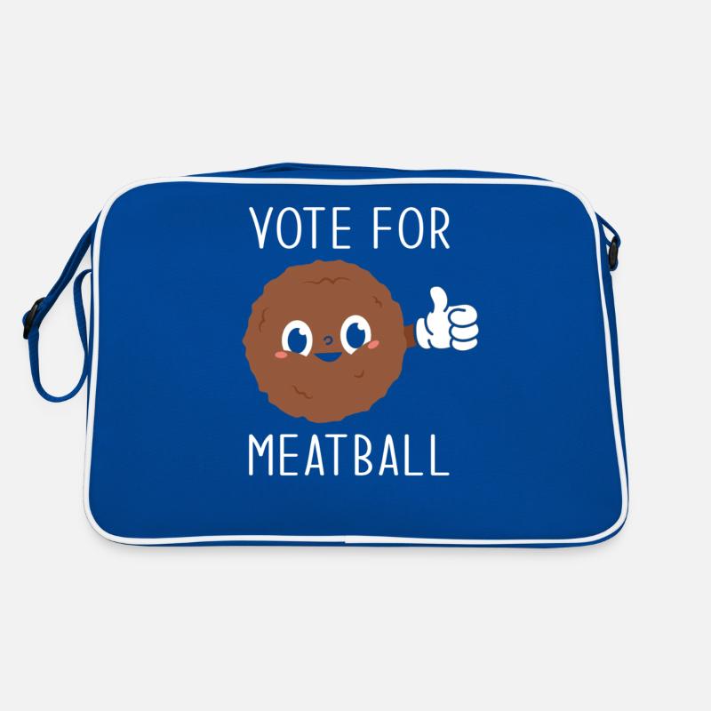 Fleischbällchen Retro Tasche