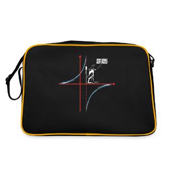 Tu ne passeras pas - Mathématiciens et professeurs de mathématiques - Sac Retro - noir/or - Dos