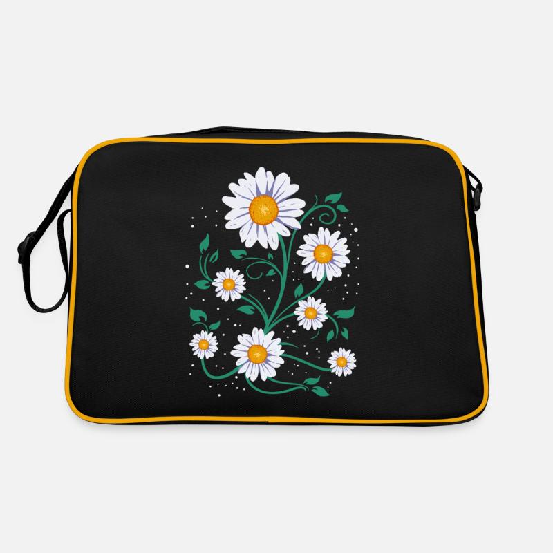 Cute Daisy Summer Daisies Spring Time Flowers Retro Bag