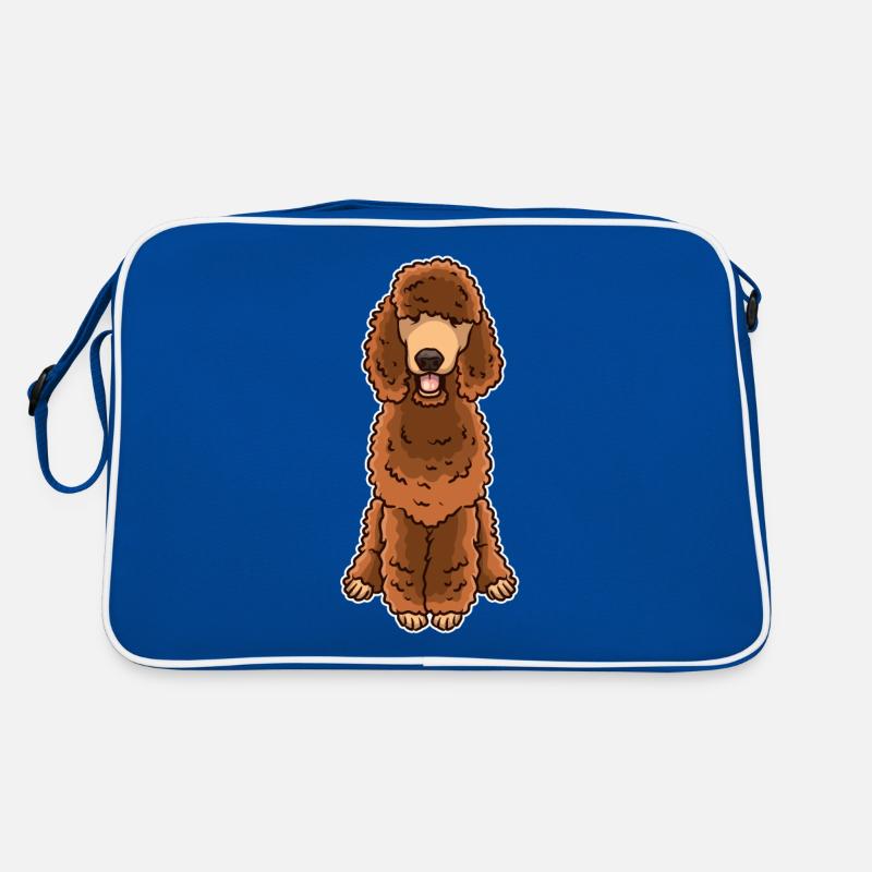 Caniche brun Sac Retro