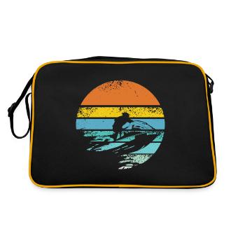 Jet ski retro - Retro Bag - black/gold - Back