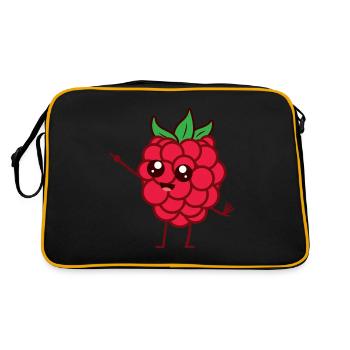 Himbeere süß - Sac Retro - noir/or - Dos