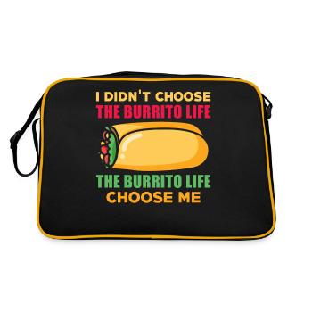 Burrito - Sac Retro - noir/or - Dos