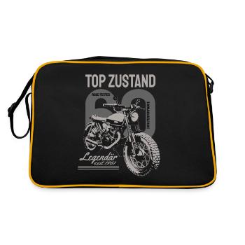 Légendaire depuis 1961 60ème anniversaire biker, moto - Sac Retro - noir/or - Dos