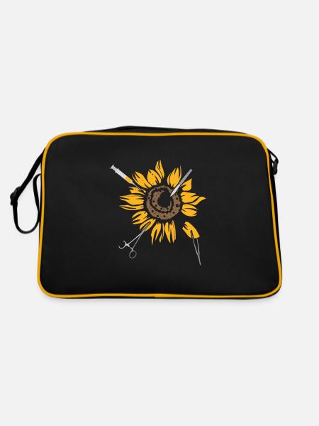 Surgical Scrub Surgeon Sunflower Surgery Intern - Sac Retro - noir/or - Dos