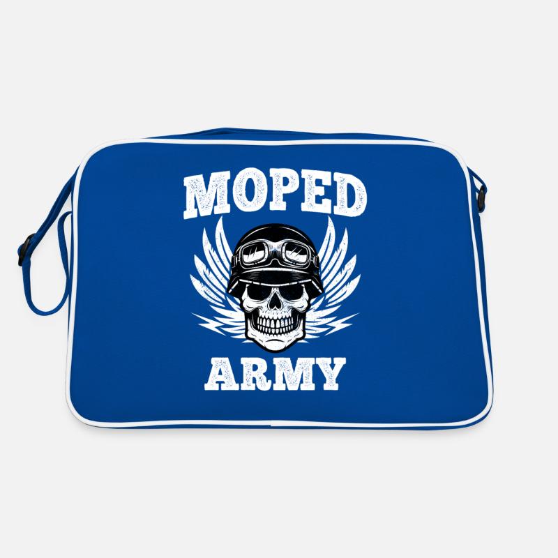 Moped Driving Moped Mokick Moped Driver Gift Retro Bag