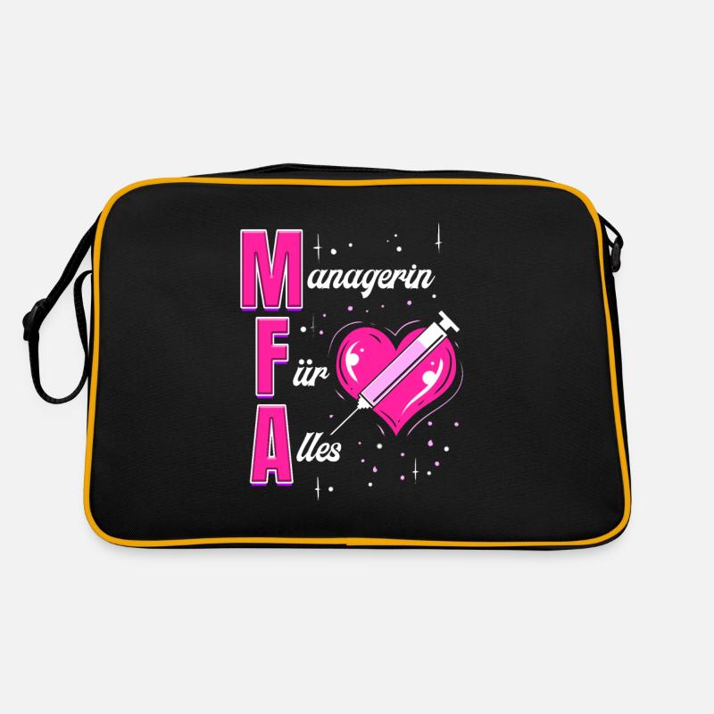 Manager for Everything - Medical Assistant Retro Bag