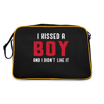 Lesbienne Lesbienne Lesbien Arc-en-ciel LGBT Cadeau - Sac Retro - noir/or - Dos